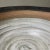 1960s Vintage Large Studio Art Minimalist Shino Glazed Stoneware Bowl, Signed For Sale - Image 5 of 8