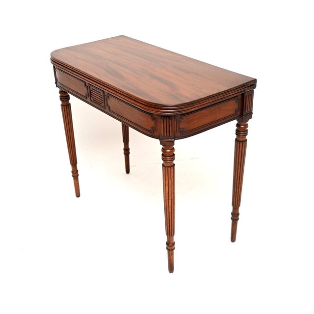 Antique Georgian Console Table, 1800 For Sale - Image 3 of 11