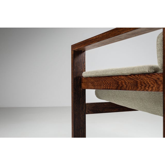 Mid-Century Wengé Lounge Chair, 1970s For Sale - Image 13 of 17