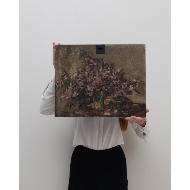 20th Century Belgian Still Life Books Painting For Sale - Image 9 of 18