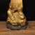 Metal Vintage Gilt Bronze Guanyin Statue in Royal Ease Pose - Asian Buddhist Sculpture For Sale - Image 7 of 7