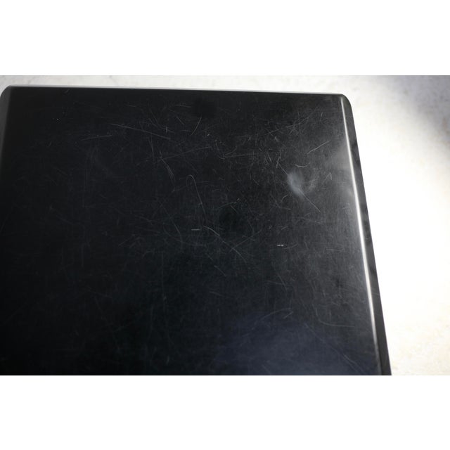 Lacquered Wood Coffee Table with Oblique Sides, France, 1970s For Sale - Image 6 of 18