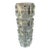 Mid Century Modern 12” Stacked Block Glass Vase by František Pečeny for Hermanova Hut, 1960s For Sale