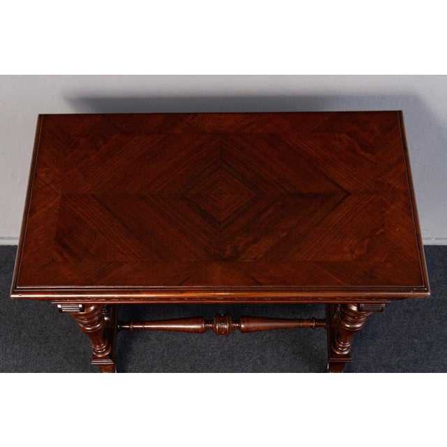 Wilhelminian Brown Side Table For Sale - Image 13 of 18