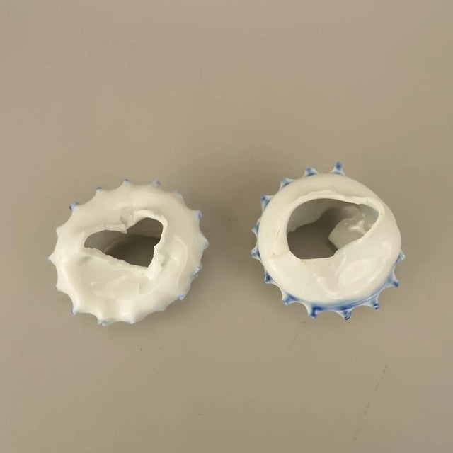 Porcelain Napkin Rings, Japan, Set of 2 For Sale - Image 3 of 8