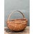 Vintage Handwoven Shaker Rattan Basket For Sale - Image 11 of 12