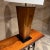 Mid-Century Modern 1950s Modernist Sculptural Table Lamp Exotic Wood Mexico For Sale - Image 3 of 6