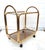 1970s Vintage Gilded Aluminium Kaymet Bar Cart Trolley, 1970s For Sale - Image 5 of 13