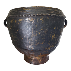 Large Antique Guatemalan Earthenware Pot C. Mid to Late 19th Century