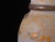 Late 19th Century Glass Vase Moser Style Art Nouveau Hand Painted Enameled Leaves 3d Acorns Antique For Sale - Image 6 of 14