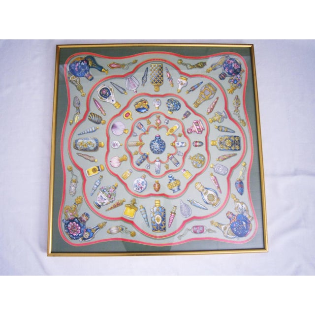 French Vintage Hermes Scarf - Pourvu Qu'on Ait l'Ivresse For Sale - Image 3 of 8
