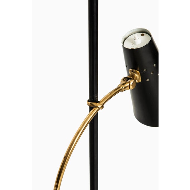Swedish Floor Lamp by Boréns, 1950s For Sale - Image 4 of 8