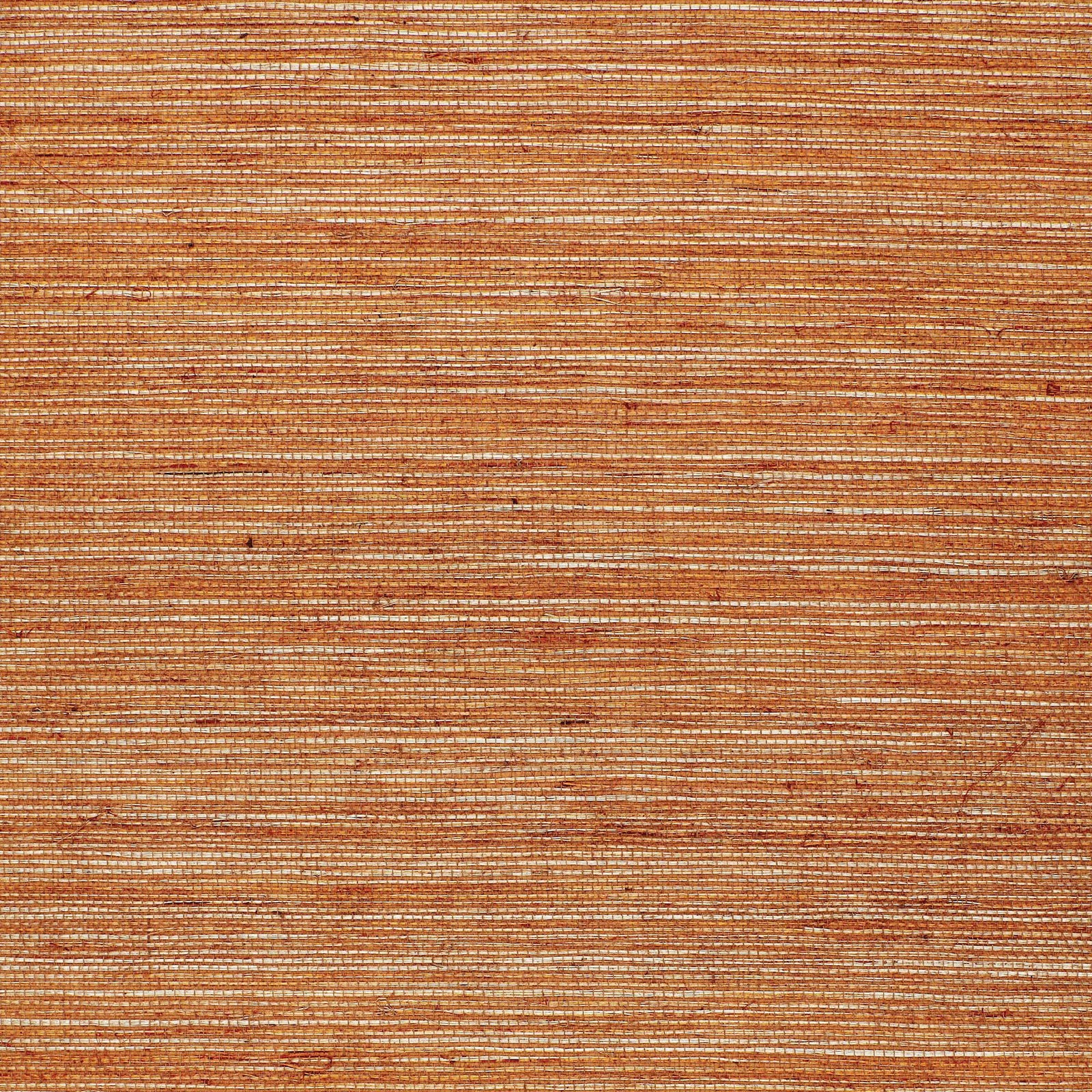 Sample - Schumacher Strie Sisal Wallpaper in Woodrose | Chairish