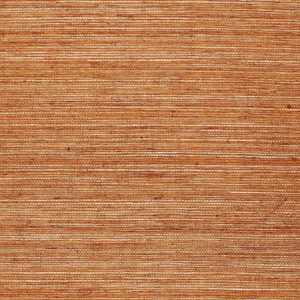 Sample - Schumacher Strie Sisal Wallpaper in Woodrose