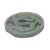 Art Deco Green Jade Chinese Carved Zodiac Dragon Medallion Feng Shui Pendant For Sale - Image 3 of 7