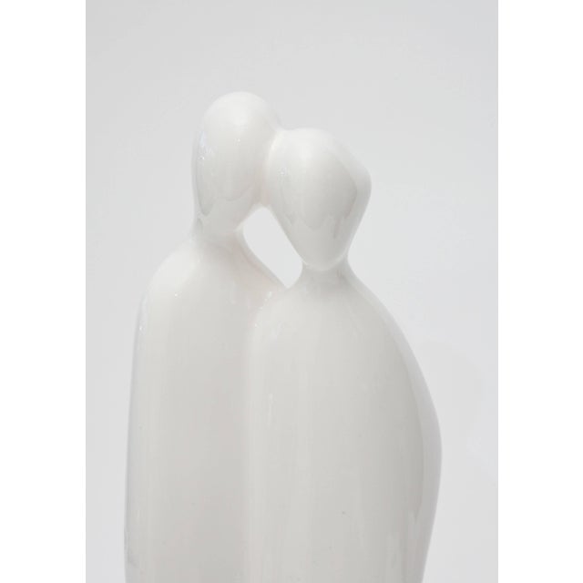 Mid-Century Modern Vintage Rosenthal Netter Modernist Abstract Porcelain Object or Sculpture For Sale - Image 3 of 10