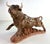 Mid-Century Vintage Ceramic Sculpture of a Bull For Sale - Image 11 of 11