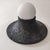 Basalte Glazed Lava Stone Wall Lamp by Clemence Birot For Sale - Image 4 of 18
