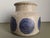 Blue Mid-Century Modern Stoneware Vase with Cobalt Blue Polka Dots, 1960 For Sale - Image 8 of 10