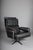 Set of Vintage Lounge Chair and Ottoman in Black Leather by Arne Norell, 1960s For Sale - Image 15 of 18
