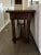 Solid Wood Console Bobbin Spindle Spool Table For Sale - Image 4 of 6