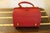 Red Leather Briefcase Bag with Shoulder Strap from Hermès, 1990s For Sale - Image 12 of 18