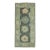 Turkish Oushak Rug 3'x 6'7" #19038 For Sale