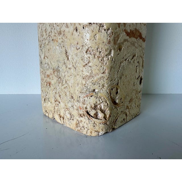 Beige Vintage Samuel Marx - Style Coral Stone Table Lamp/ Sold For Sale - Image 8 of 10