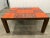 1970's Mod Orange Tile Top Dining Table For Sale - Image 9 of 13