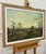 Old Barn Scene of a Farm in the English Countryside by British Landscape Artist 1980 Circa For Sale - Image 10 of 16