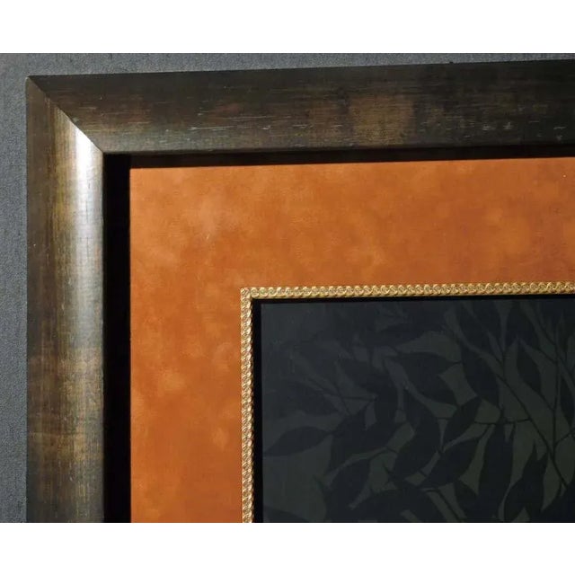 Frank Howell "Spring Matrix" Serigraph Hand Signed Artwork With Custom Framed For Sale In Denver - Image 6 of 6