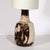 Ceramic Mid-Century Modernist Volcanic Glazed Ceramic Table Lamp by Hustadt Leuchten For Sale - Image 7 of 9