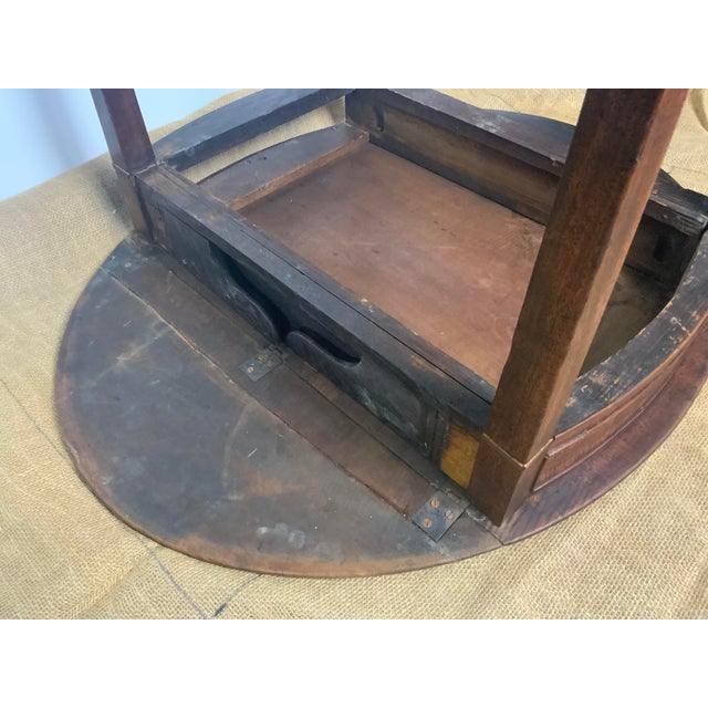 Late 18th Century George 111 Fiddleback Walnut Pembroke Table For Sale - Image 13 of 17