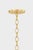 Mitzi Mitzi Ambra 15.75 in. 1 Light Pendant in Aged Brass Finish For Sale - Image 4 of 8