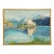 Eilean Donan Castle, Scotland, 1977 – Oil Painting by Alexander Michael For Sale