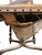 Brown Set of 3 Antique French Henri I| Walnut Wood & Leather Dining Chairs, Ornate Lion Carvings, Loire Valley, 1880 For Sale - Image 8 of 8
