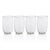 Pimlico Hammered Highball Glasses, Set of 4 For Sale In Los Angeles - Image 6 of 6
