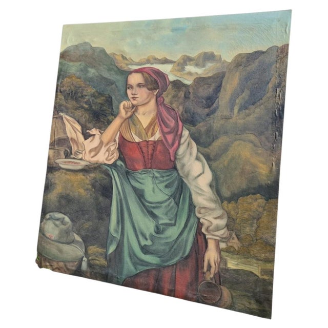 Munich School Artist, Genre Scene, Oil on Canvas, Late 19th Century For Sale - Image 13 of 13