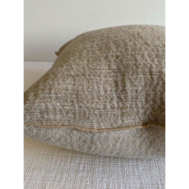 Not Yet Made - Made To Order Nomade French Linen Accent Pillow For Sale - Image 5 of 6