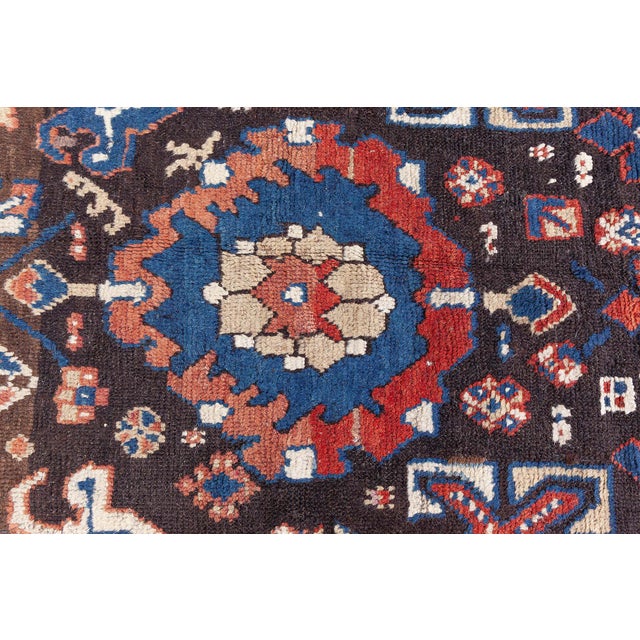 Traditional Antique 19th Century Karabagh Runner Rug  Caucasus, Circa 1880 For Sale - Image 3 of 8