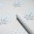 Schumacher SAMPLE - Schumacher Aurelia Wallpaper In Porcelain For Sale - Image 4 of 5