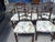 1940s Set of 12 Georgian Style 1950s Mahogany Ribbon Back Dining Room Chairs For Sale - Image 10 of 10
