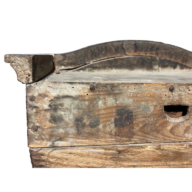 Late 18th Century 18th Century French Walnut Hanging Cabinet For Sale - Image 5 of 6