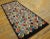 American 1920s Multicolor Geometric Antique American Hooked Rug 3'7" X 8'9" Knotted Wool Carpet For Sale - Image 3 of 12