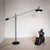 Black Large Floor Lamp With Long Arm, Attributed to Selenova, Italy, Mid-20th Century For Sale - Image 8 of 8