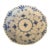 1960s Royal Copenhagen Blue Fluted Full Lace Footed Bowl 1023 For Sale