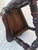 Antique Victorian Jacobean Revival High-Back Bobbin Turned Chair With Crimson Velvet For Sale - Image 13 of 13