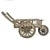 Weathered Wooden Cart with Three Wheels For Sale - Image 3 of 8