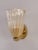 Italian Art Deco Style Brass and Murano Glass Wall Sconces, 1990s, Set of 2 For Sale - Image 10 of 16