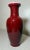 Chinese Vintage Jingdezhen Handmade Sang De Boeuf Chinese Red Oxblood Pottery Vase For Sale - Image 3 of 10